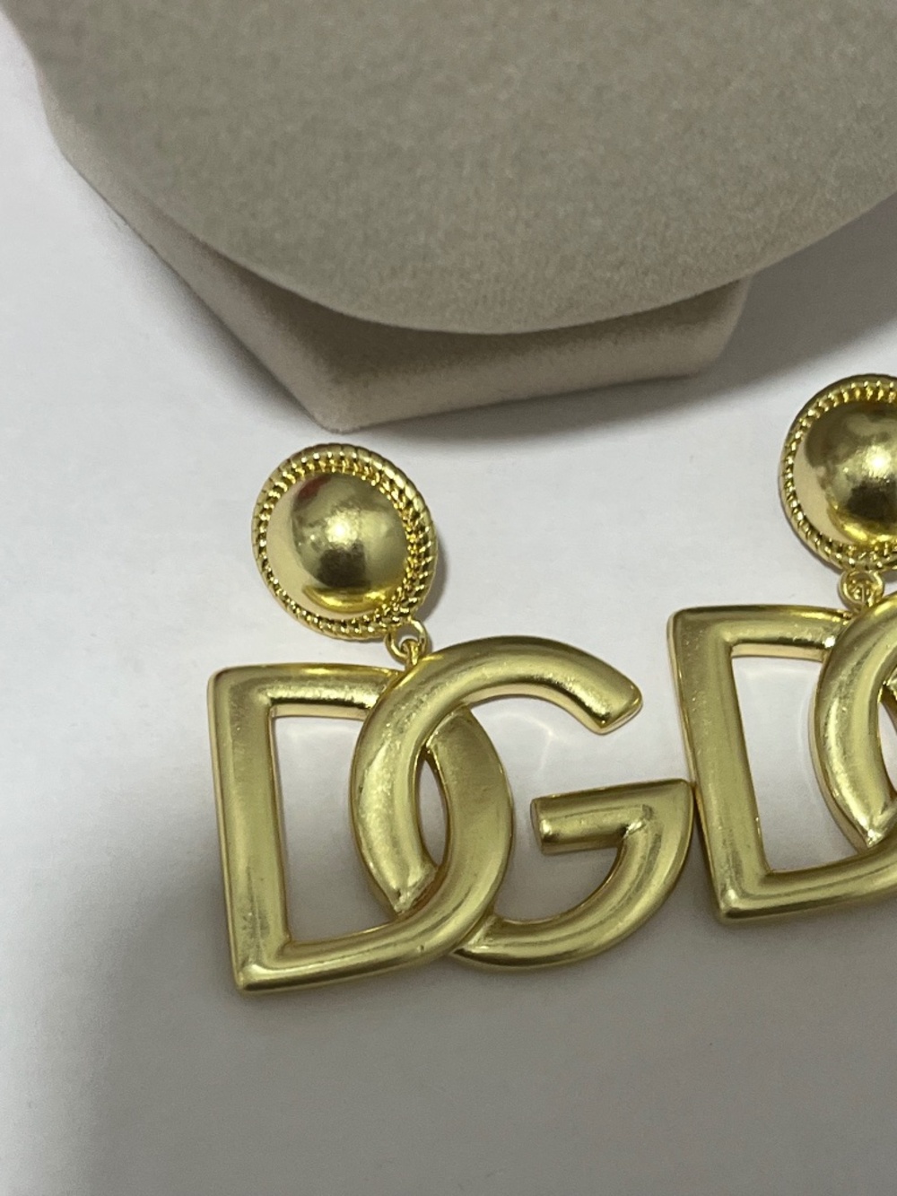 DG Monogram Designer Inspired Earrings